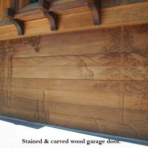 Standard Sided Wood Garage Doors