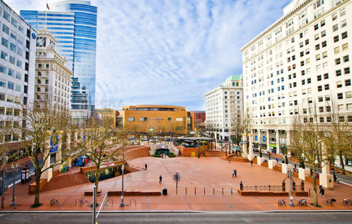 Pioneer Courthouse Square